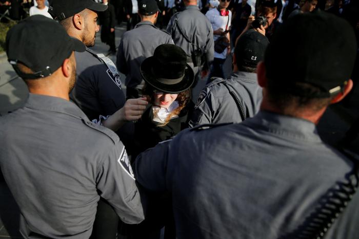 Los judíos ultraortodoxos lanzan el "Día de la ira" contra su reclutamiento militar en Israel