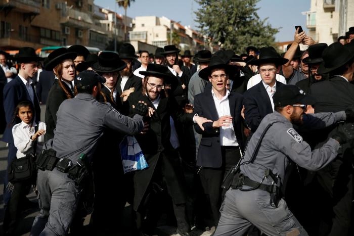 Los judíos ultraortodoxos lanzan el "Día de la ira" contra su reclutamiento militar en Israel