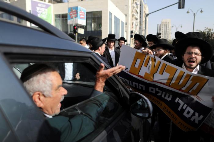 Los judíos ultraortodoxos lanzan el "Día de la ira" contra su reclutamiento militar en Israel