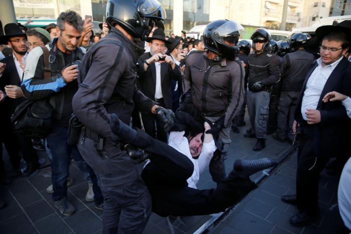 Los judíos ultraortodoxos lanzan el "Día de la ira" contra su reclutamiento militar en Israel