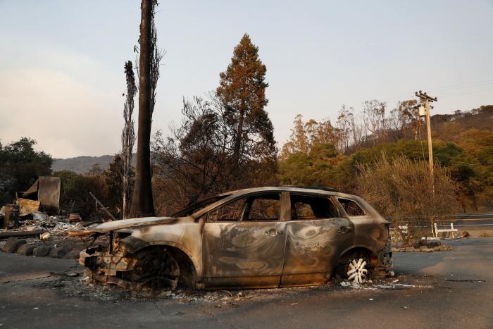 Suben a 31 los muertos por los incendios del norte de California