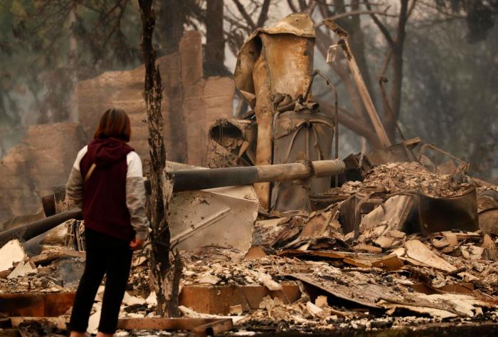Suben a 31 los muertos por los incendios del norte de California