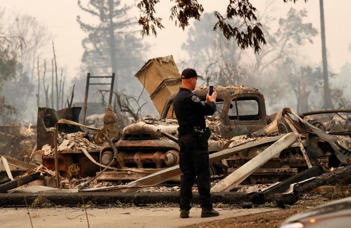 Suben a 31 los muertos por los incendios del norte de California