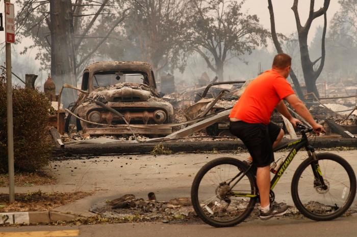 Suben a 31 los muertos por los incendios del norte de California