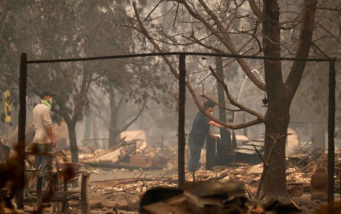 Suben a 31 los muertos por los incendios del norte de California