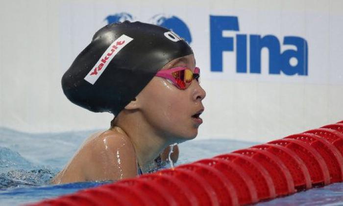 Una niña de 10 años compite en los Mundiales de natación de Kazan