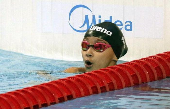 Una niña de 10 años compite en los Mundiales de natación de Kazan