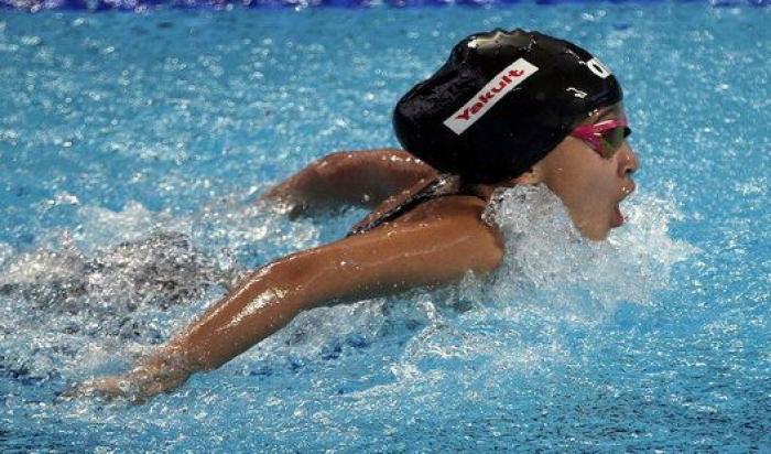 Una niña de 10 años compite en los Mundiales de natación de Kazan