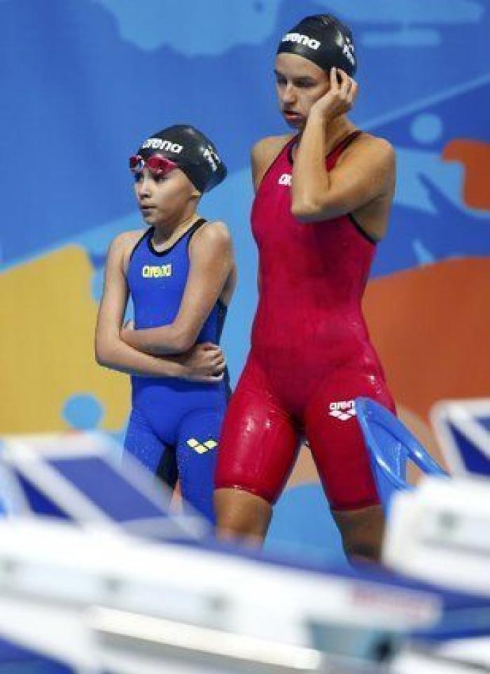Una niña de 10 años compite en los Mundiales de natación de Kazan