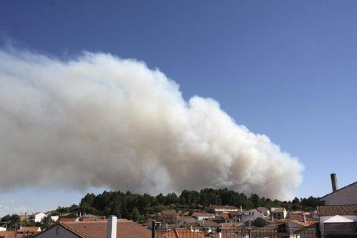 El incendio de la Sierra de Gata ha arrasado más de 5.000 hectáreas