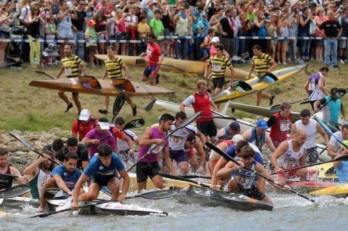 Las impresionantes fotos del descenso del Sella