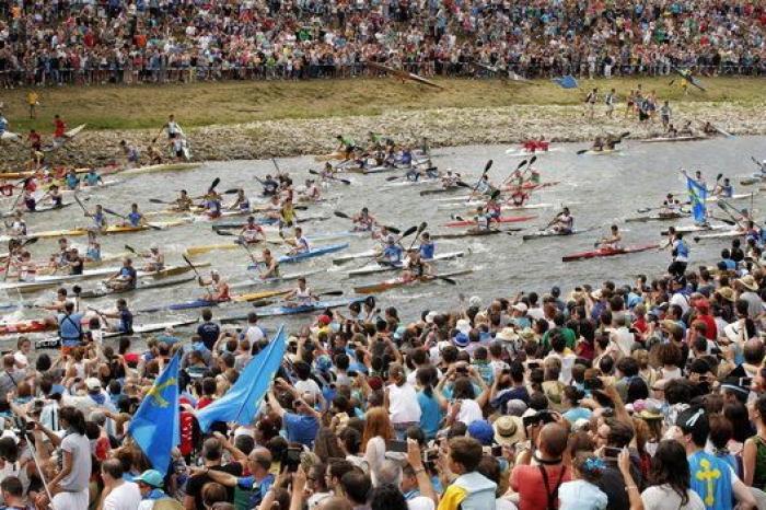 Las impresionantes fotos del descenso del Sella