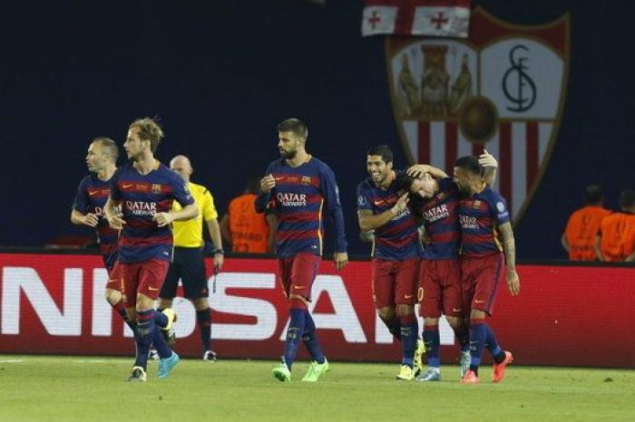 El FC Barcelona gana una sublime final de la Supercopa ante el Sevilla (5-4)