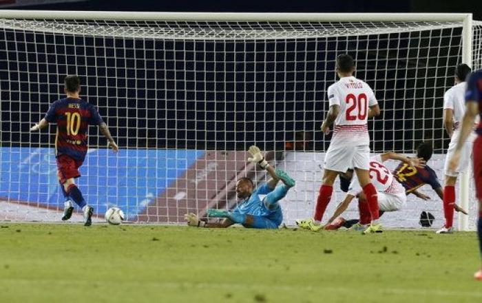 El FC Barcelona gana una sublime final de la Supercopa ante el Sevilla (5-4)