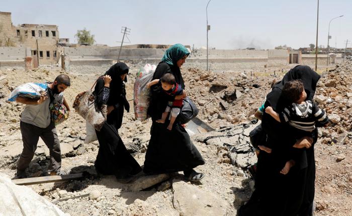 Un vídeo-puñetazo: las terribles imágenes de niños desnutridos en Mosul