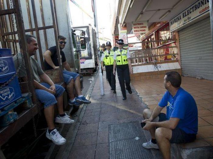 'Bobbies' británicos para calmar a las hordas de turistas en Magaluf
