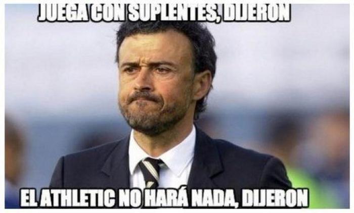 La derrota del Barcelona ante el Athletic alimenta los memes en las redes
