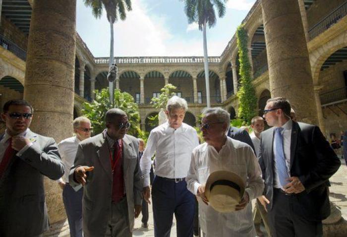 El histórico paseo por La Habana de John Kerry (FOTOS)
