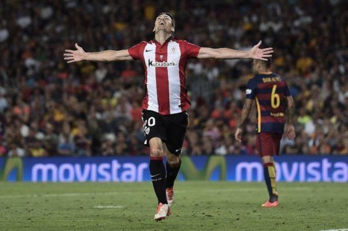 Aduriz hace campeón al Athletic tres décadas después