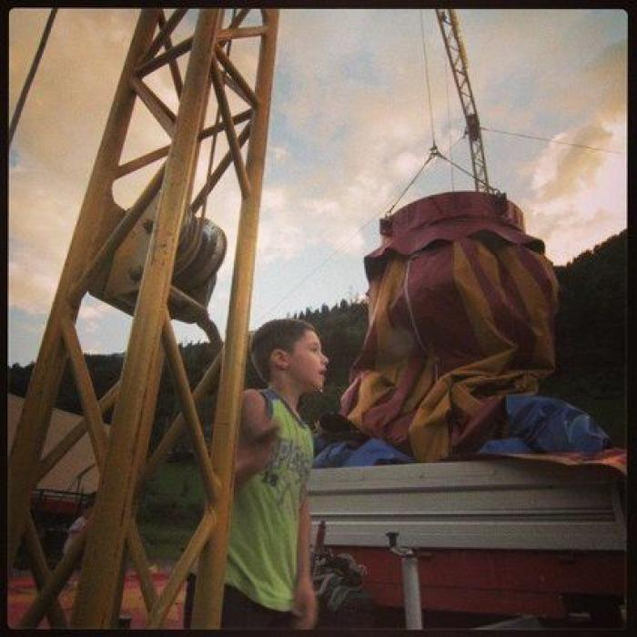 Las increíbles vacaciones nómadas de una familia italiana (FOTOS)