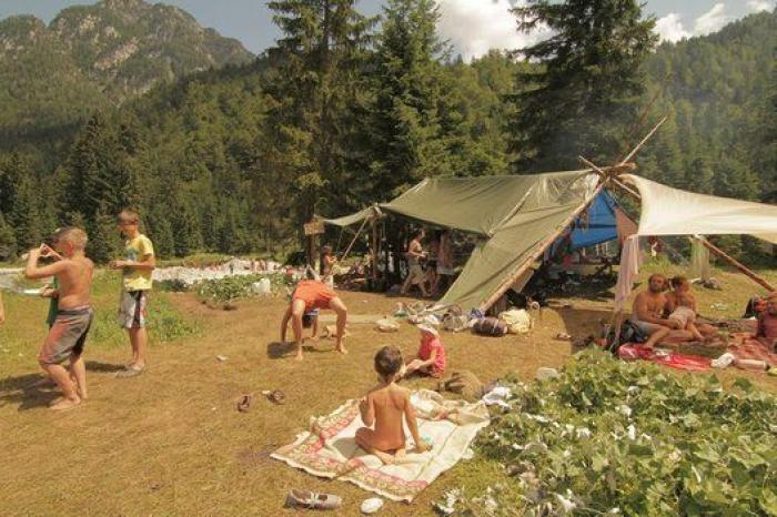 Las increíbles vacaciones nómadas de una familia italiana (FOTOS)