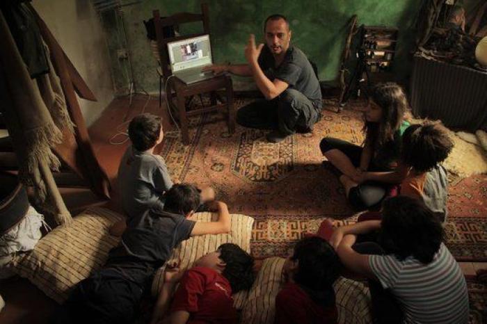 Las increíbles vacaciones nómadas de una familia italiana (FOTOS)