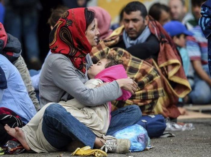 La Policía macedonia dispersa a los migrantes con gases lacrimógenos