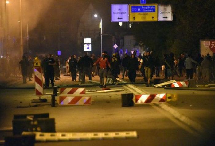 Las imágenes de Heidenau que han horrorizado a Angela Merkel