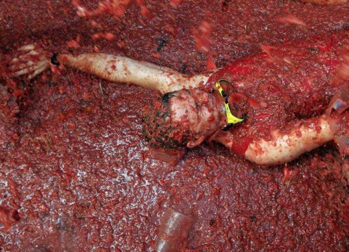 La Tomatina celebra su 70 aniversario con más de 22.000 participantes