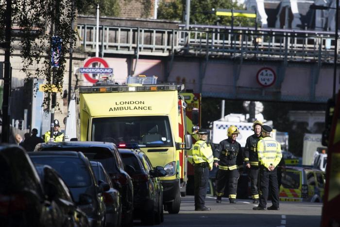 Un atentado terrorista con explosivos deja 22 heridos en el metro de Londres