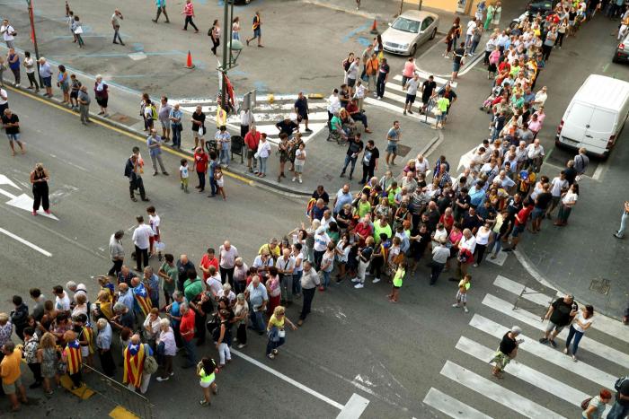Las imágenes de la campaña por el referéndum ilegal del 1-O