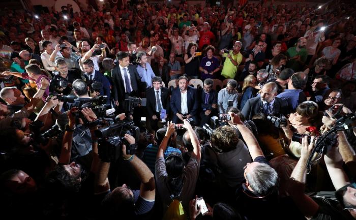 Las imágenes de la campaña por el referéndum ilegal del 1-O