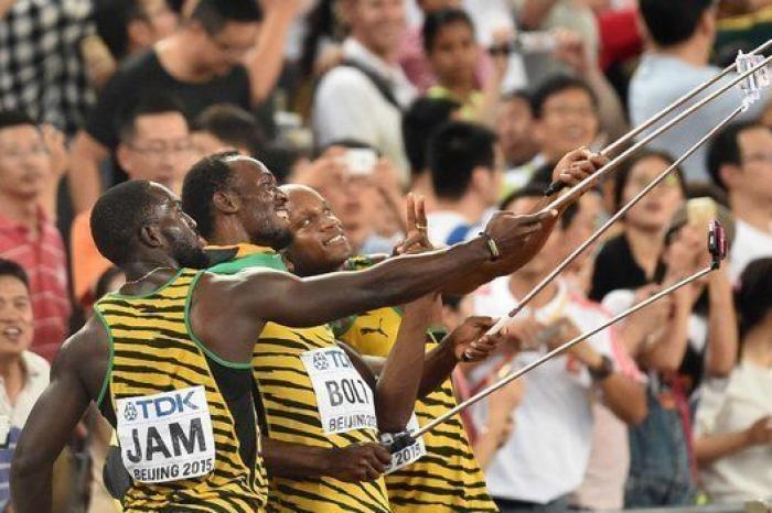 Usain Bolt conquista el triplete con el oro de Jamaica en la final 4x100