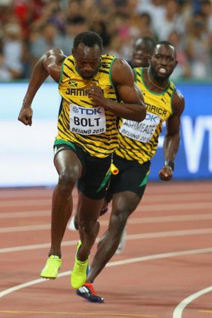 Usain Bolt conquista el triplete con el oro de Jamaica en la final 4x100