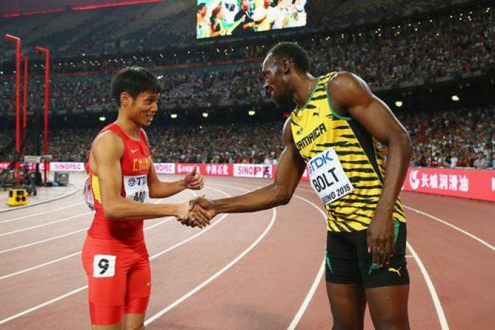 Usain Bolt conquista el triplete con el oro de Jamaica en la final 4x100