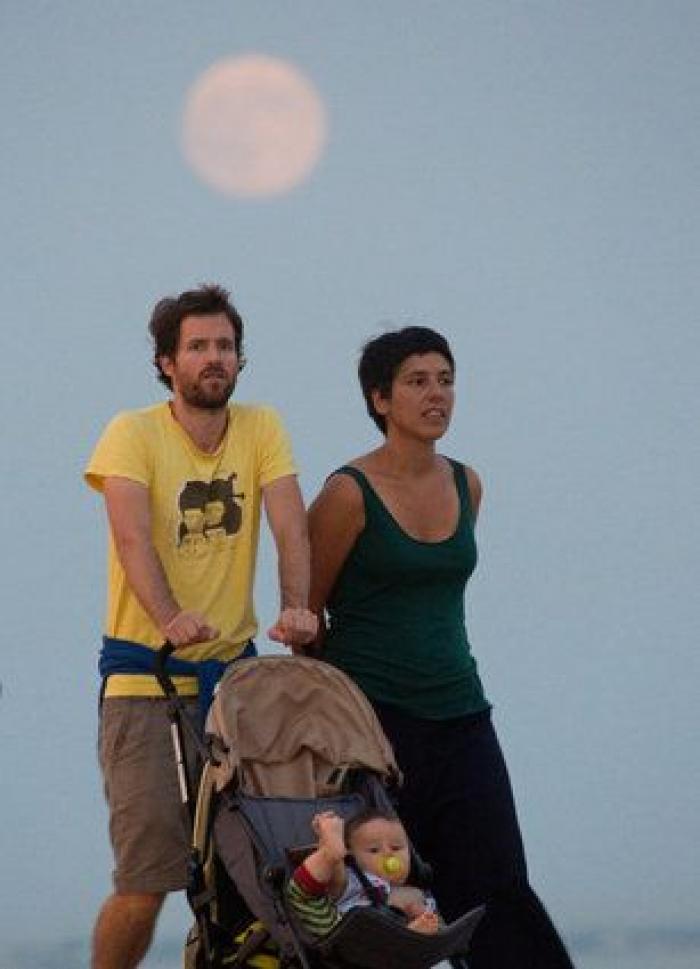 Las impresionantes imágenes de la 'superluna' de finales de agosto