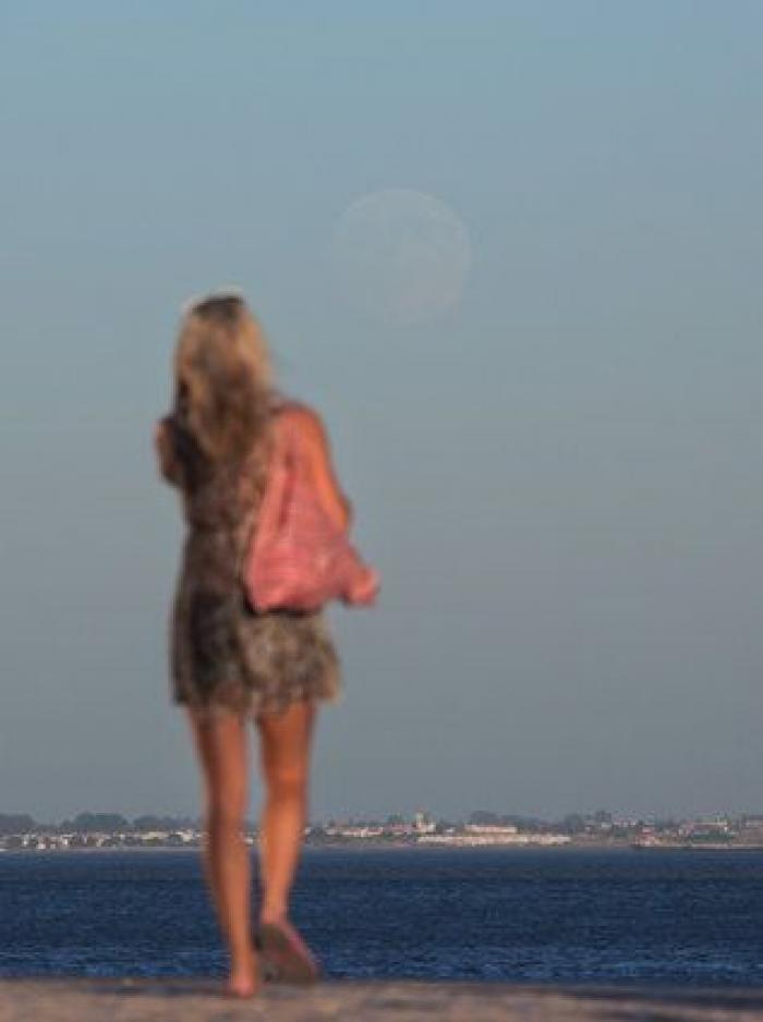 Las impresionantes imágenes de la 'superluna' de finales de agosto