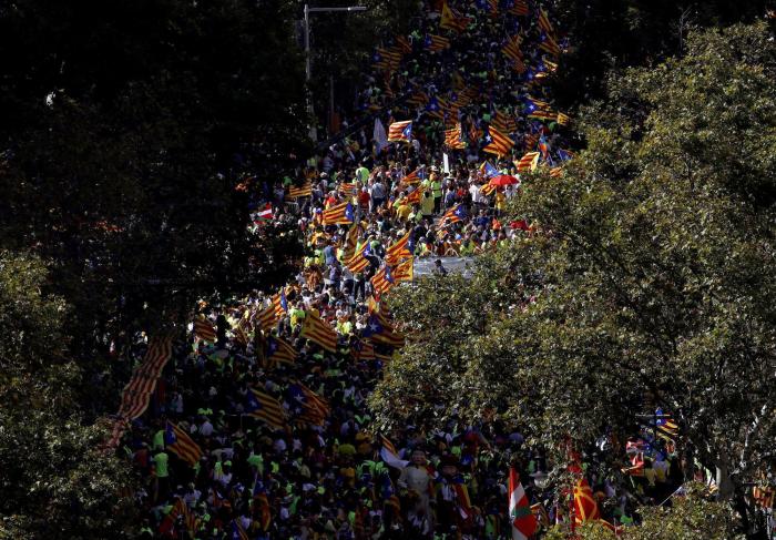 Las 29 imágenes de la Diada