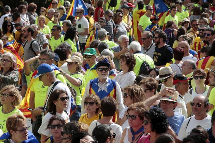 Las 29 imágenes de la Diada