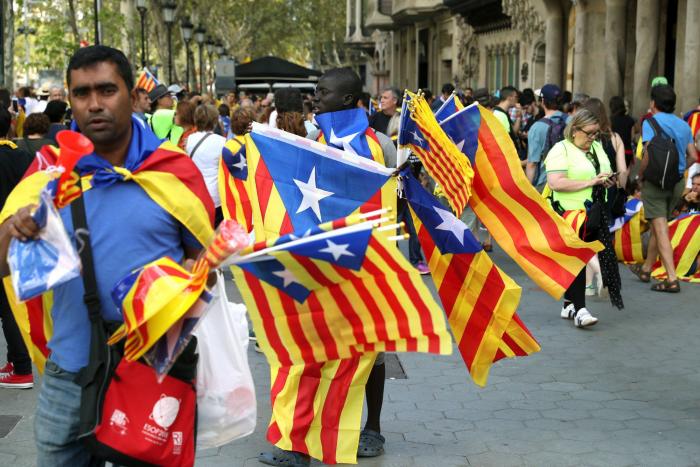 Las 29 imágenes de la Diada