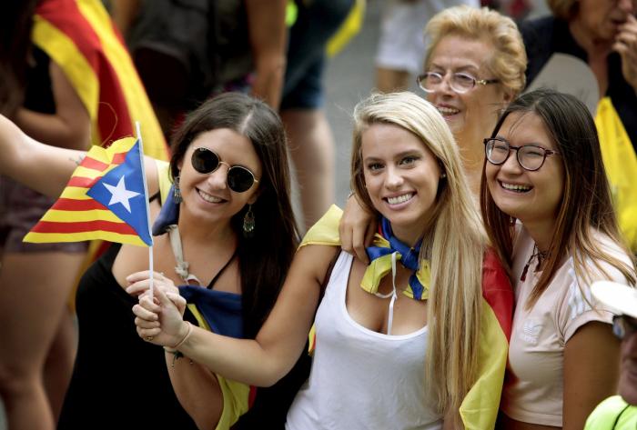 Las 29 imágenes de la Diada