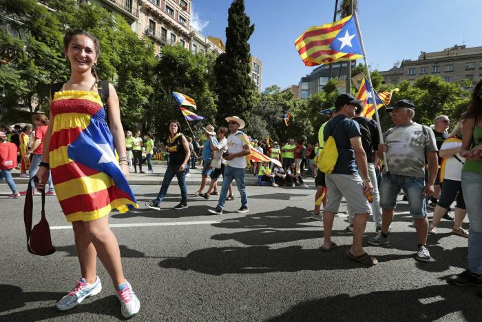 Las 29 imágenes de la Diada