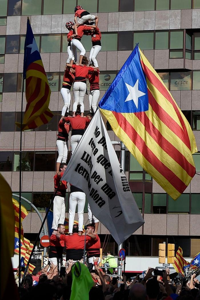 Las 29 imágenes de la Diada