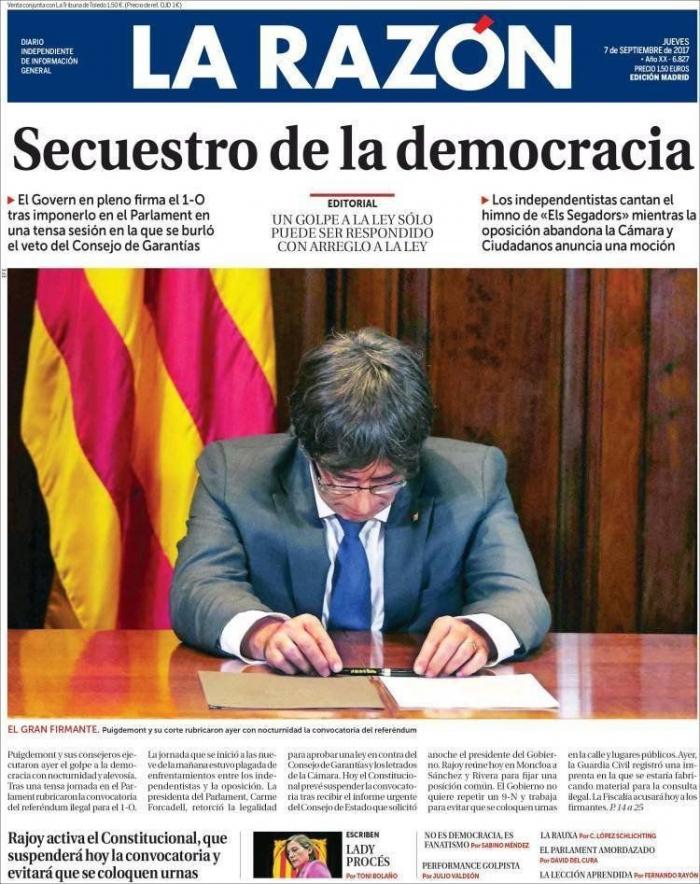 El Gobierno niega que vaya a permitir un referéndum en Cataluña y acusa a Feijóo de mentir por insinuarlo