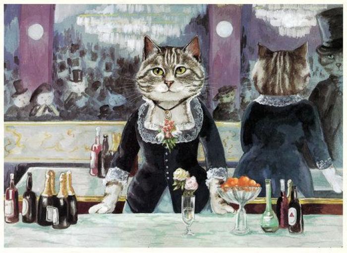 Los gatos se convierten en protagonistas de obras de arte: así son 'Las meninas' o La Gioconda' gatunas