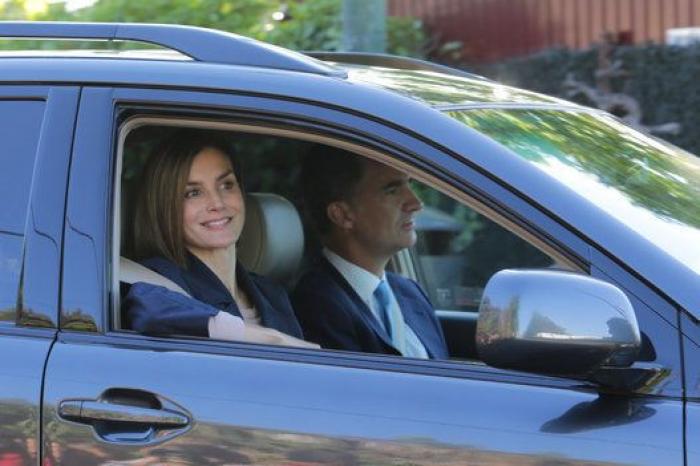 Felipe VI y la reina Letizia acompañan a Leonor y Sofía en su vuelta al cole (FOTOS)
