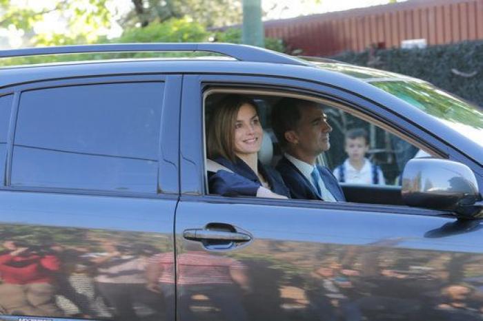 Felipe VI y la reina Letizia acompañan a Leonor y Sofía en su vuelta al cole (FOTOS)