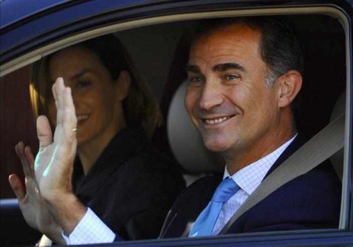 Felipe VI y la reina Letizia acompañan a Leonor y Sofía en su vuelta al cole (FOTOS)
