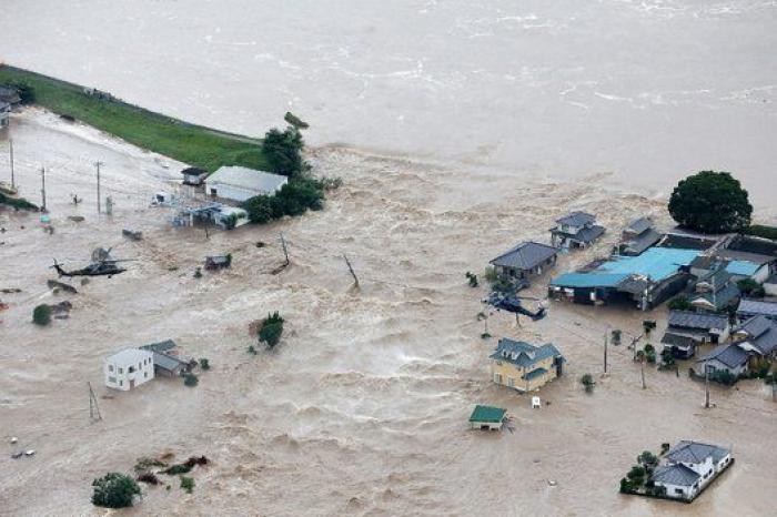 Inundaciones en Japón: al menos cuatro muertos y 25 desaparecidos tras el paso del ciclón Etau