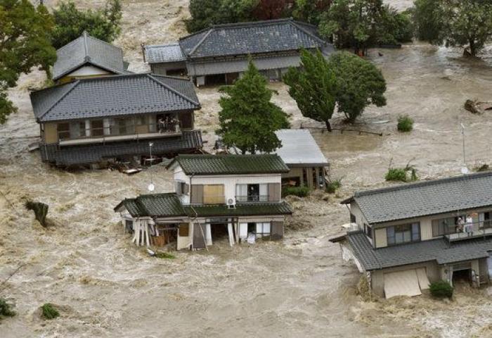 Inundaciones en Japón: al menos cuatro muertos y 25 desaparecidos tras el paso del ciclón Etau